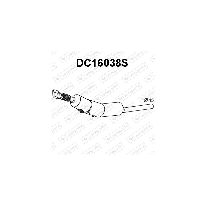 Filtry cząstek stałych DPF DACIA - 200102271R-SIC 200106590R-SIC 200107822R-SIC