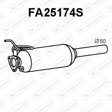 Filtry cząstek stałych DPF FIAT - 51771691 51793067 51861471