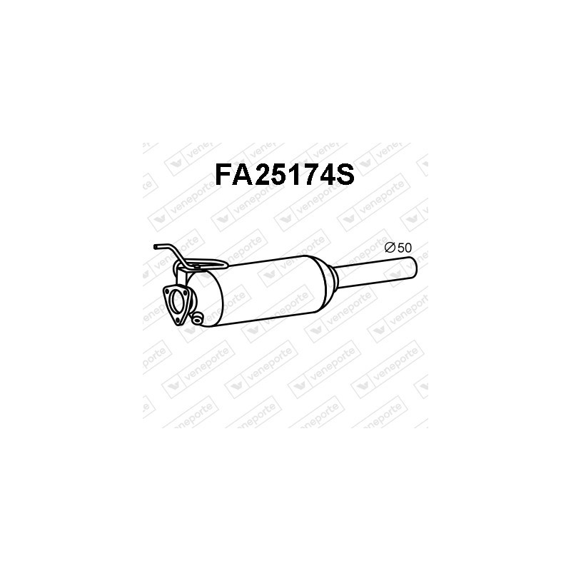 Filtry cząstek stałych DPF FIAT - 51771691-SIC 51793067-SIC 51861471-SIC