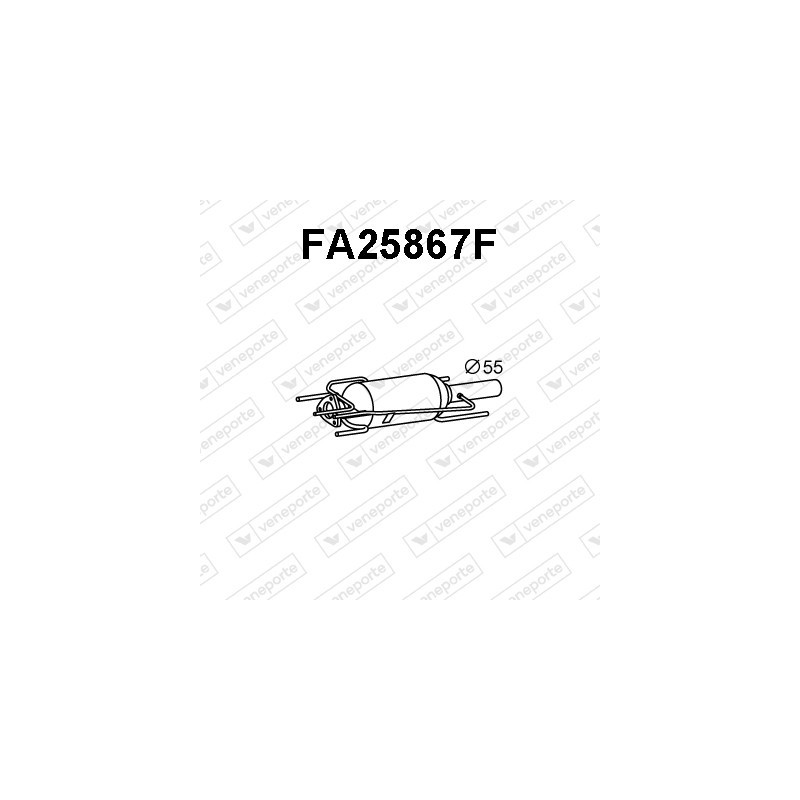 Filtry cząstek stałych DPF FIAT / OPEL / SAAB / VAUXHALL - 51767238 51780157 55187619