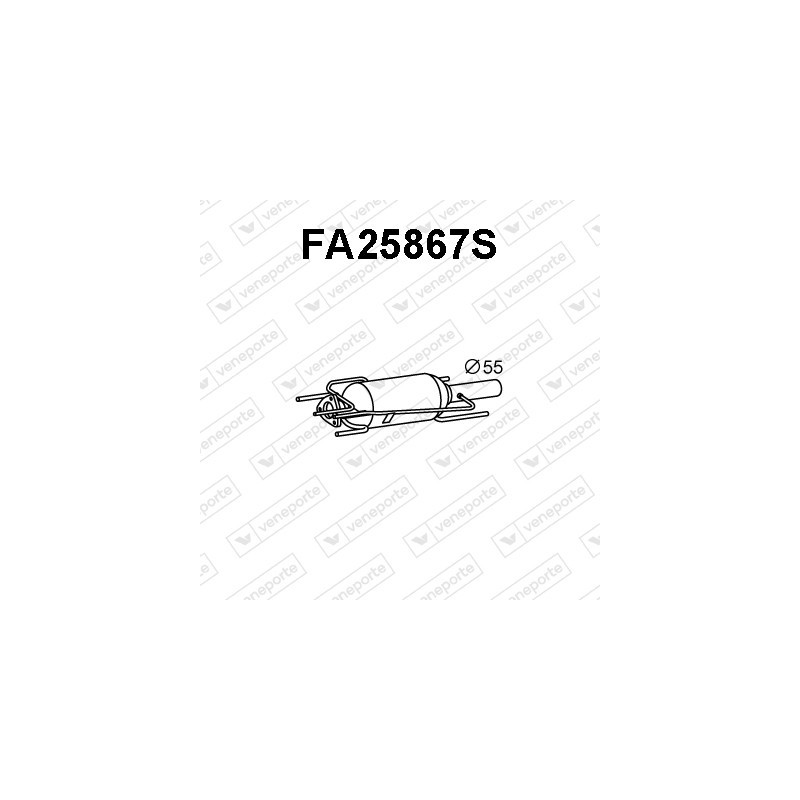 Filtry cząstek stałych DPF FIAT / OPEL / SAAB / VAUXHALL - 51767238 51780157 55187619