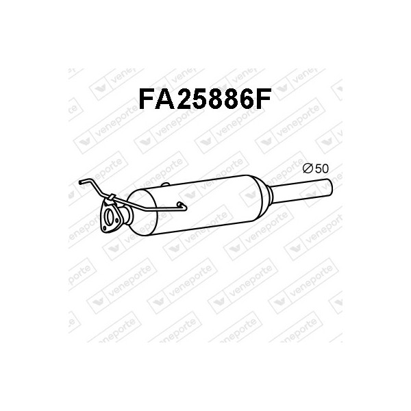 Filtry cząstek stałych DPF FIAT - 51771692 51777752 51780159