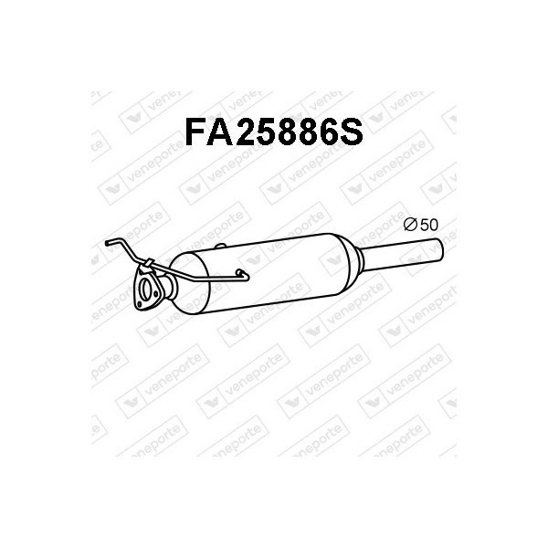 Filtry cząstek stałych DPF FIAT - 51771692-SIC 51777752-SIC 51780159-SIC