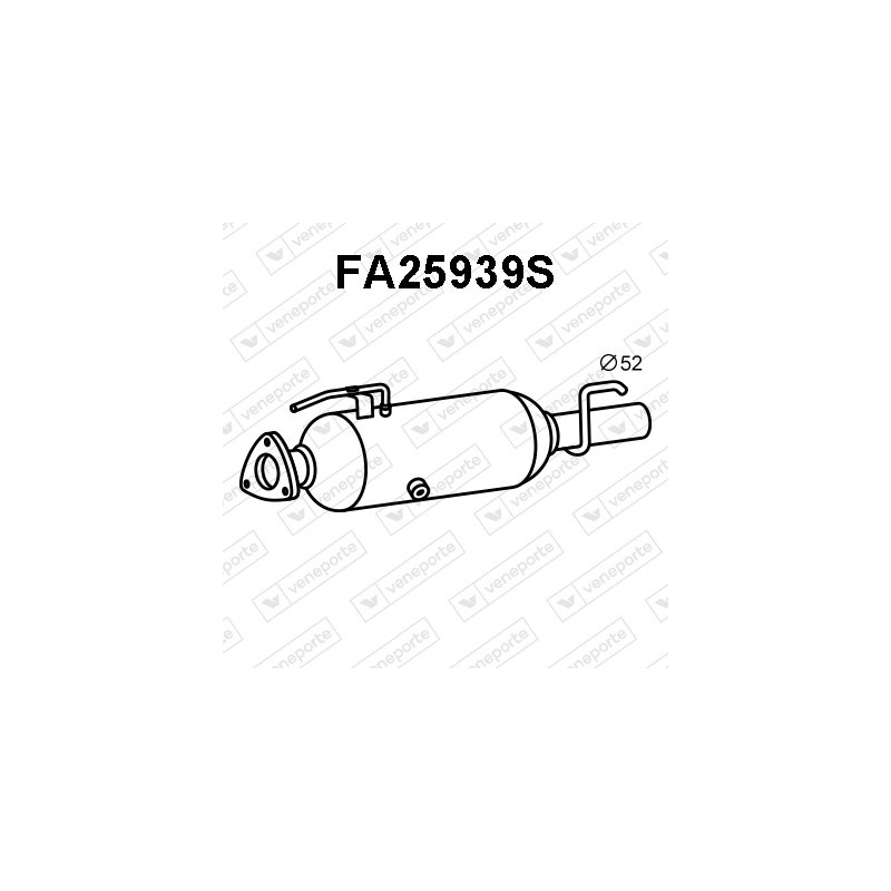 Filtry cząstek stałych DPF FIAT - 51770423 51780154 51797133