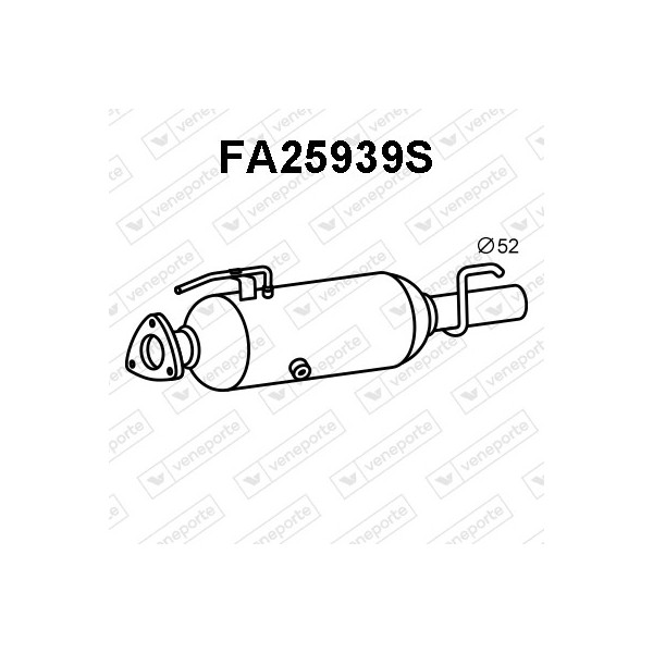 Filtry cząstek stałych DPF FIAT - 51770423-SIC 51780154-SIC 51797133-SIC