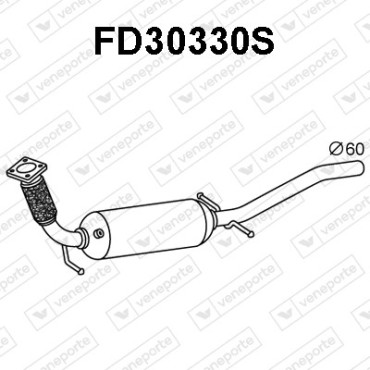 Filtry cząstek stałych DPF FORD - 1542572 1549305 1594751