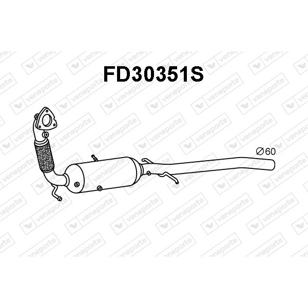 Filtry cząstek stałych DPF FORD - 1774454-SIC 1934531-SIC BK215H270AD-SIC