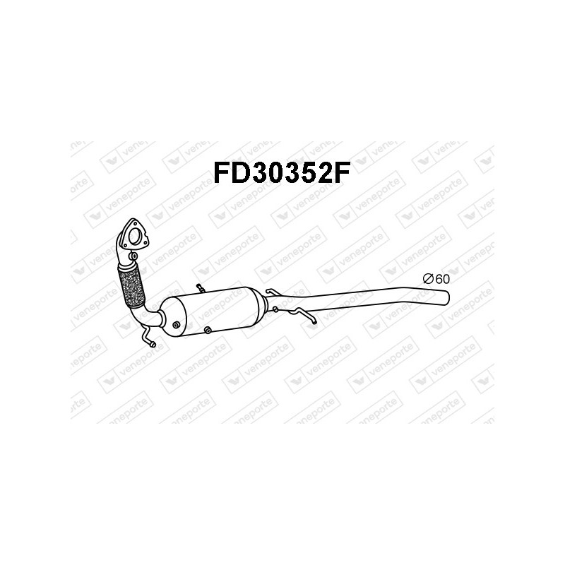 Filtry cząstek stałych DPF FORD - 1817578 1842392 1862337