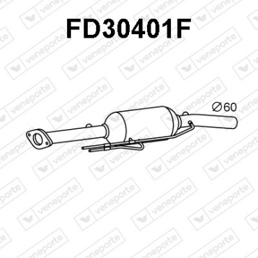 Filtry cząstek stałych DPF FORD - 1695761 1705180 1751870