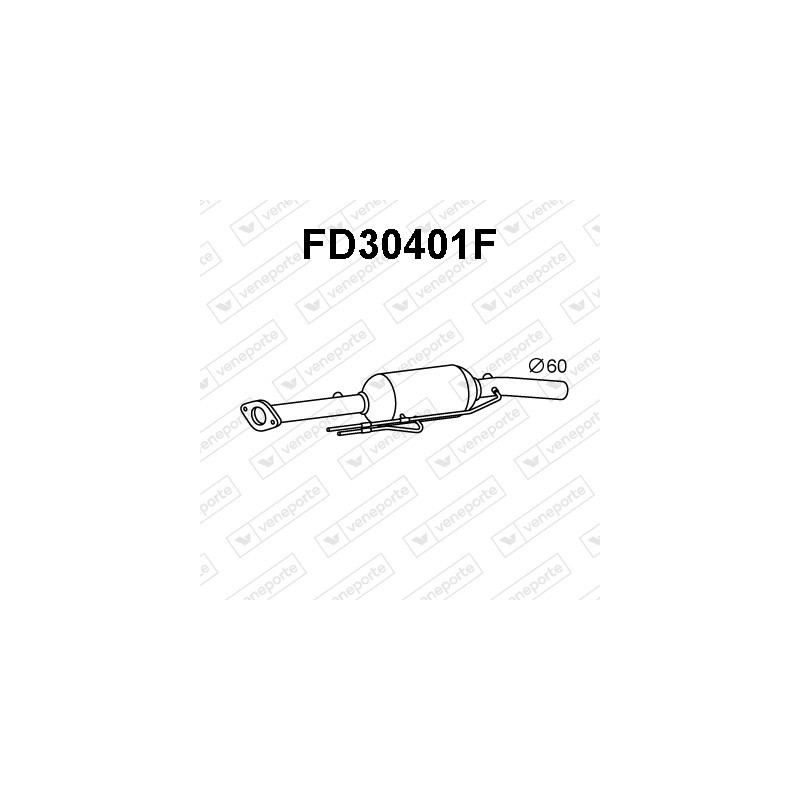 Filtry cząstek stałych DPF FORD - 1695761 1705180 1751870