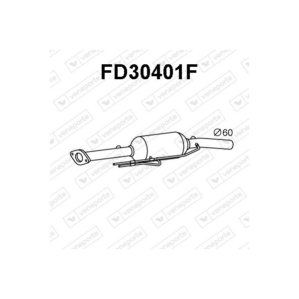 Filtry cząstek stałych DPF FORD - 1695761 1705180 1751870