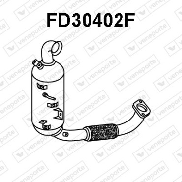 Filtry cząstek stałych DPF FORD - 1776809 1822119 1835640
