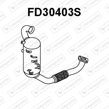 Filtry cząstek stałych DPF FORD - 1869341-SIC 2085328-SIC 