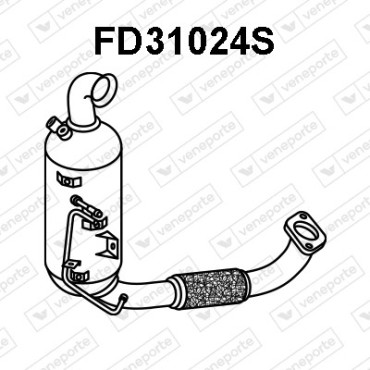 Filtry cząstek stałych DPF FORD / VOLVO - 1808670 1825246 1847682