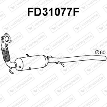 Filtry cząstek stałych DPF FORD - 1713342 1738755 1772121