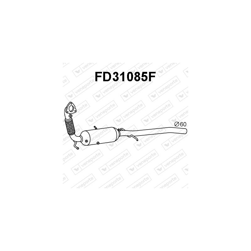 Filtry cząstek stałych DPF FORD - 1818061 1844609 CC115H270BF
