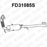 Filtry cząstek stałych DPF FORD - 1818061 1844609 CC115H270BF