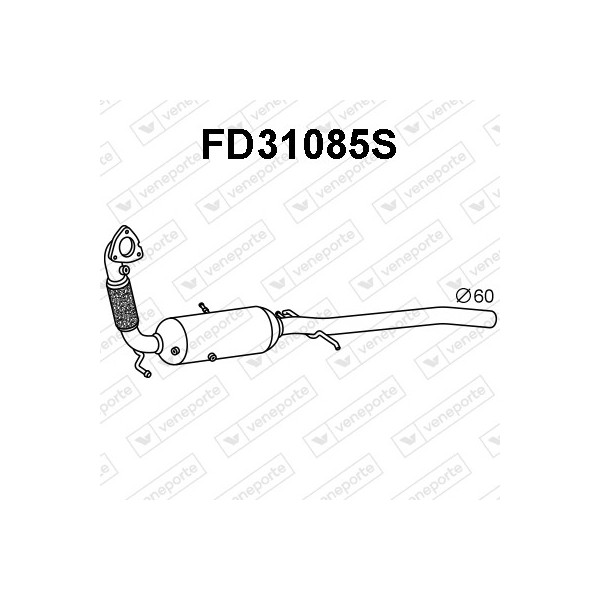 Filtry cząstek stałych DPF FORD - 1818061 1844609 CC115H270BF