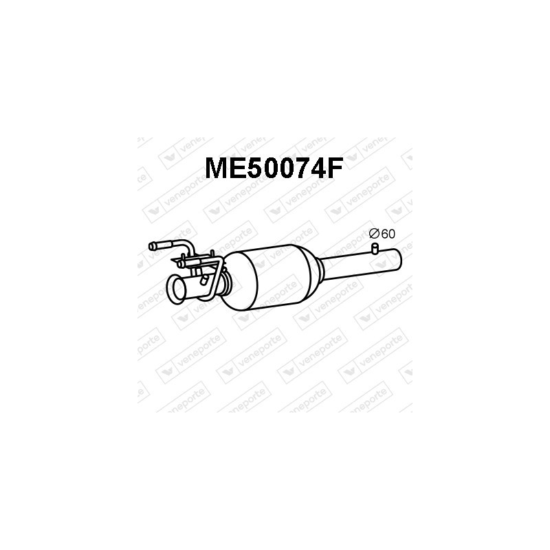 Filtry cząstek stałych DPF MERCEDES - 9064900592 9064900992 9064901192