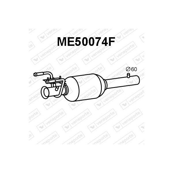 Filtry cząstek stałych DPF MERCEDES - 9064900592 9064900992 9064901192
