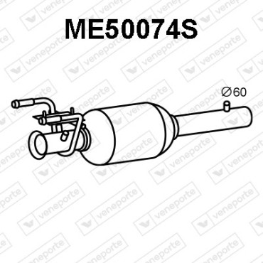 Filtry cząstek stałych DPF MERCEDES - 9064900592 9064900992 9064901192