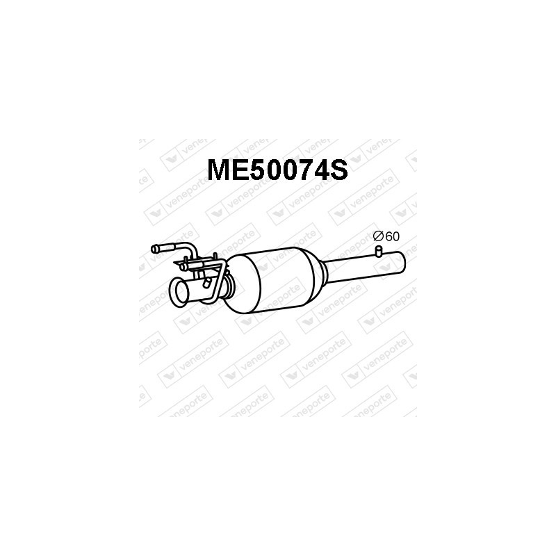 Filtry cząstek stałych DPF MERCEDES - 9064900592 9064900992 9064901192
