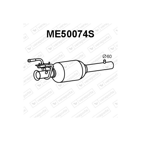 Filtry cząstek stałych DPF MERCEDES - 9064900592-SIC 9064900992-SIC 9064901192-SIC