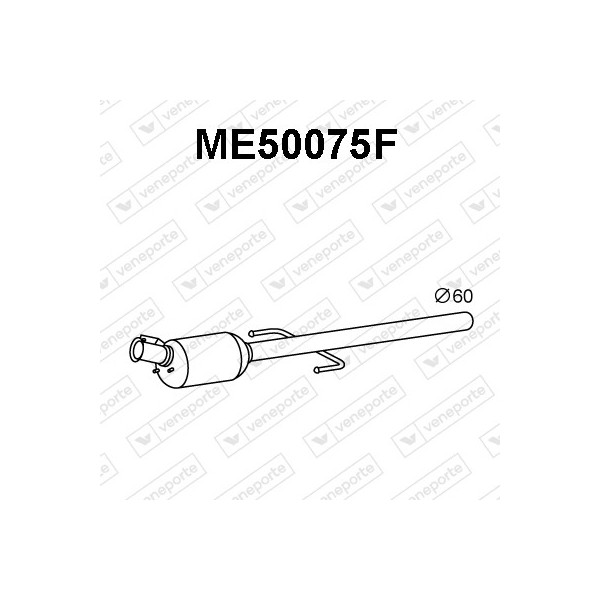 Filtry cząstek stałych DPF MERCEDES - 6394900292 6394900892 6394901392