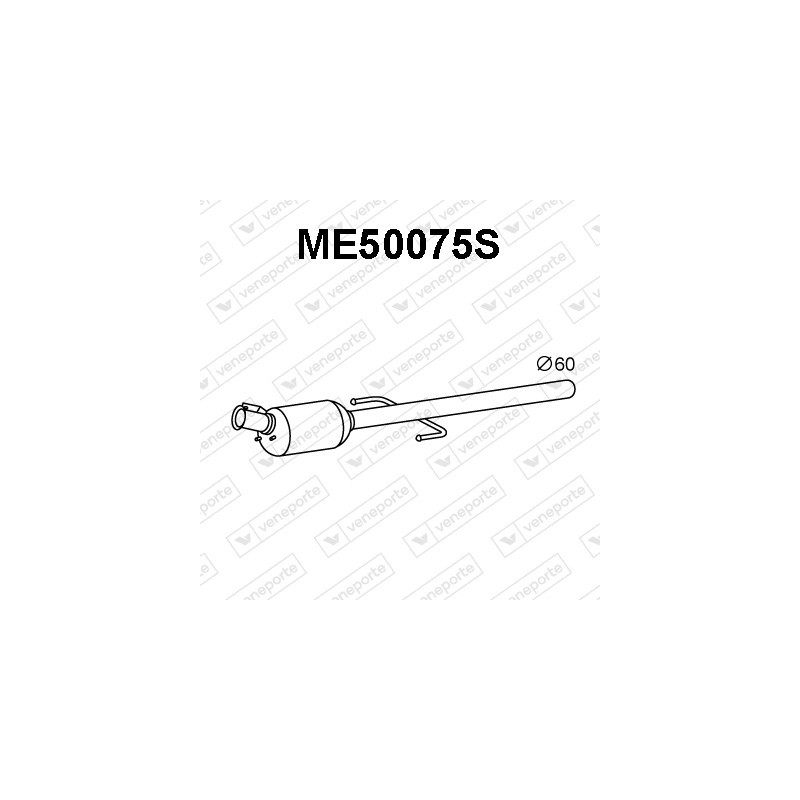 Filtry cząstek stałych DPF MERCEDES - 6394900292-SIC 6394900892-SIC 6394901392-SIC