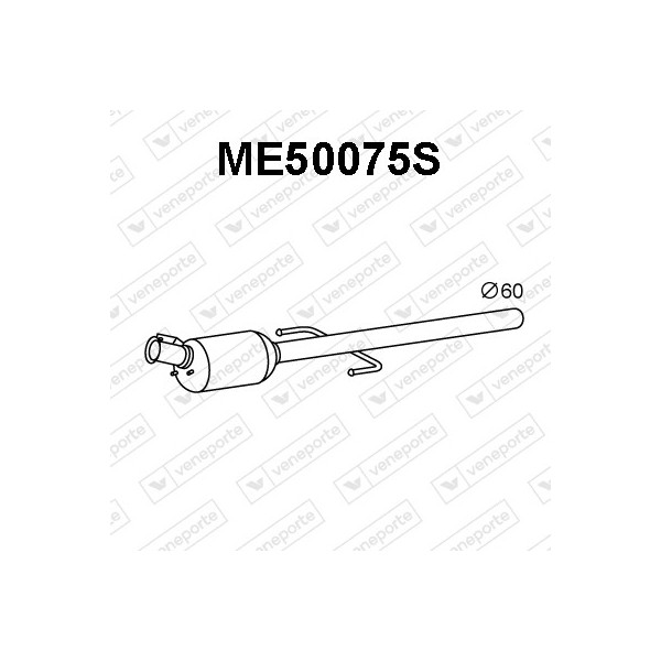 Filtry cząstek stałych DPF MERCEDES - 6394900292-SIC 6394900892-SIC 6394901392-SIC
