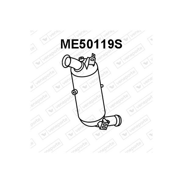 Filtry cząstek stałych DPF MERCEDES - 2044900056-SIC 2044907414-SIC 2044907514-SIC