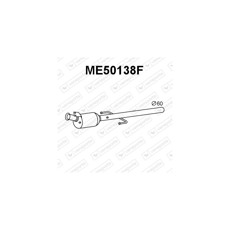 Filtry cząstek stałych DPF MERCEDES - 6394901092  