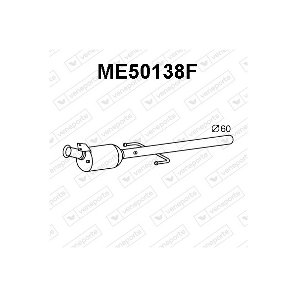 Filtry cząstek stałych DPF MERCEDES - 6394901092  
