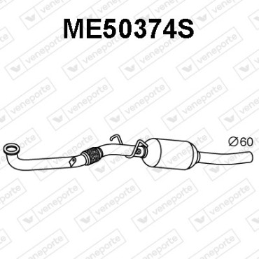 Filtry cząstek stałych DPF MERCEDES - 1694900092-SIC 1694900419-SIC 1694900592-SIC