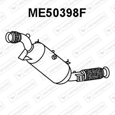 Filtry cząstek stałych DPF MERCEDES - 9064901500 9064906381 