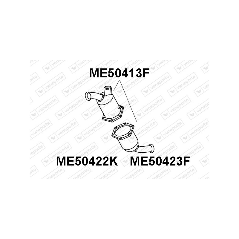 Filtry cząstek stałych DPF MERCEDES - 2034908314  