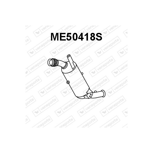 Filtry cząstek stałych DPF MERCEDES - 2044907336