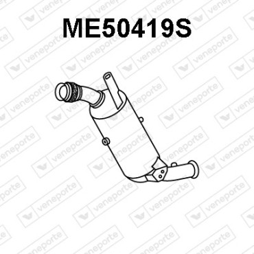 Filtry cząstek stałych DPF MERCEDES - 2044907436