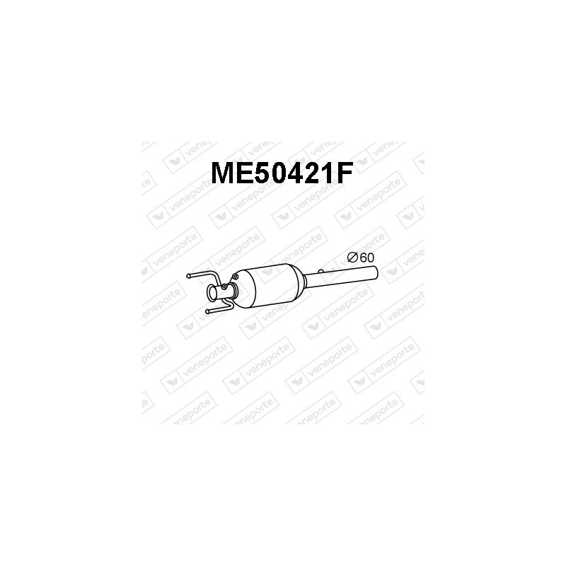 Filtry cząstek stałych DPF MERCEDES - 6394906181  