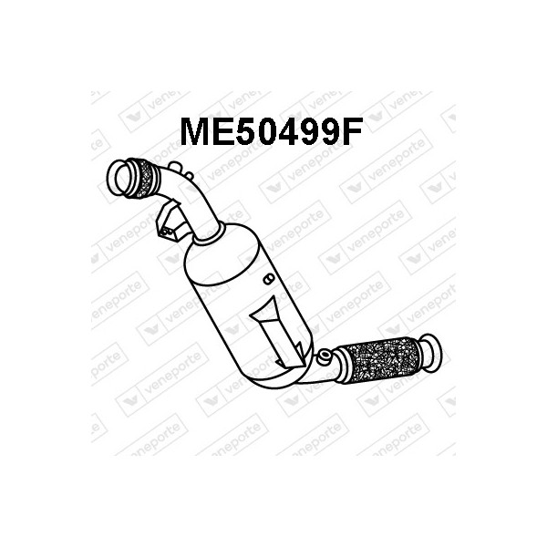 Filtry cząstek stałych DPF MERCEDES - 9064902300 9064907881 9064909481