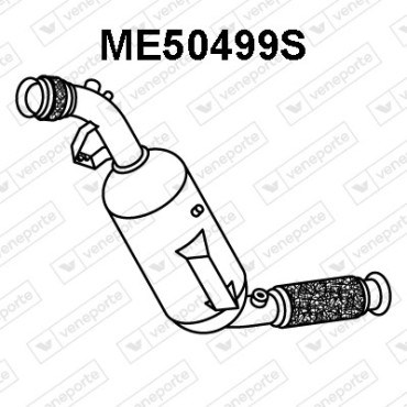 Filtry cząstek stałych DPF MERCEDES - 9064902300-SIC 9064907881-SIC 9064909481-SIC