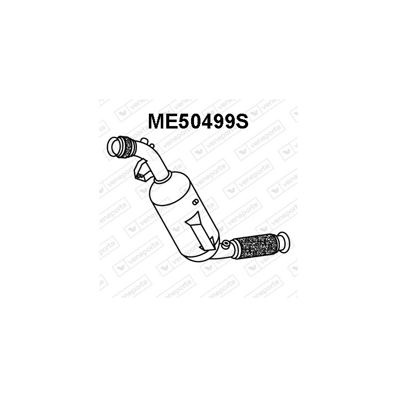 Filtry cząstek stałych DPF MERCEDES - 9064902300-SIC 9064907881-SIC 9064909481-SIC