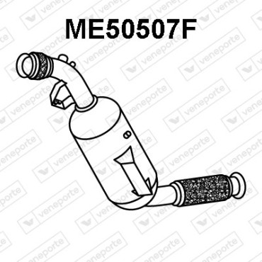 Filtry cząstek stałych DPF MERCEDES - 9064900100 9064900183 9064902914