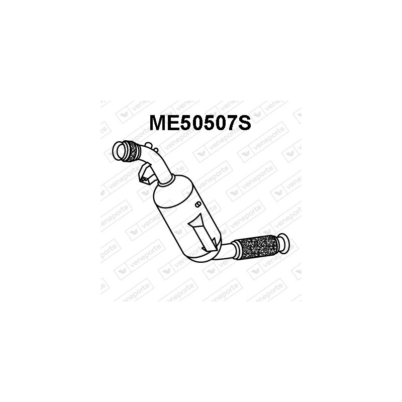 Filtry cząstek stałych DPF MERCEDES - 9064900100-SIC 9064900183-SIC 9064902914-SIC