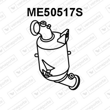 Filtry cząstek stałych DPF MERCEDES - 2054901200 2054908114