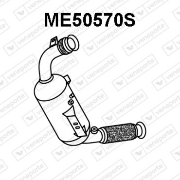 Filtry cząstek stałych DPF MERCEDES - 9064907981-SIC 9074900100-SIC 