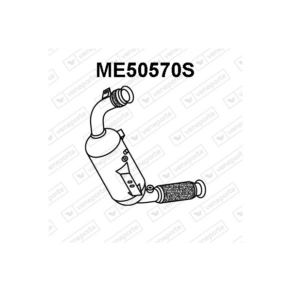 Filtry cząstek stałych DPF MERCEDES - 9064907981-SIC 9074900100-SIC 