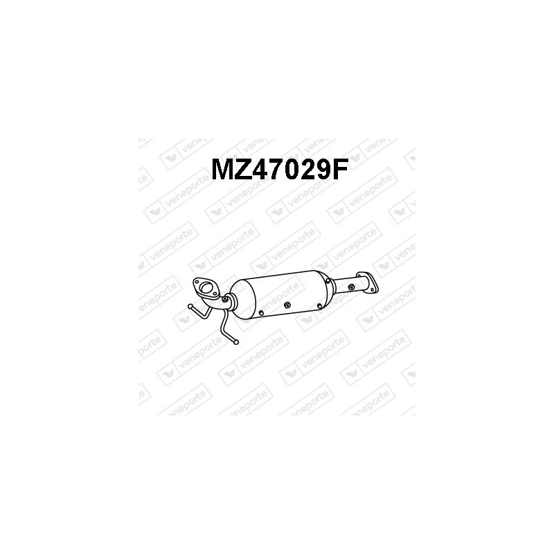 Filtry cząstek stałych DPF MAZDA - RFJ52055X RFJ52055XX 