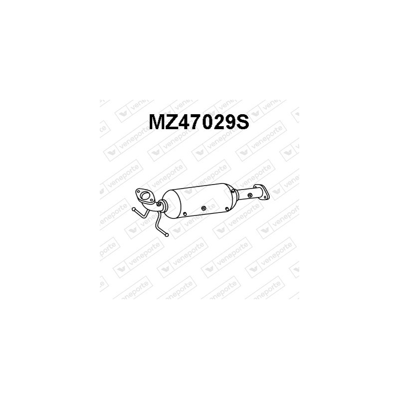 Filtry cząstek stałych DPF MAZDA - RFJ52055X-SIC RFJ52055XX-SIC 