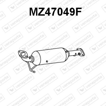 Filtry cząstek stałych DPF MAZDA - RFJ12055XE RFJ15055XC RFL82055XA